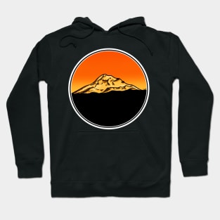 Mt. Rainier at Sunset Hoodie